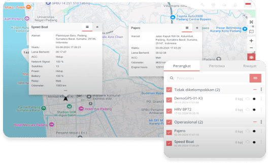 Memonitor Banyak Armada Secara Bersamaan